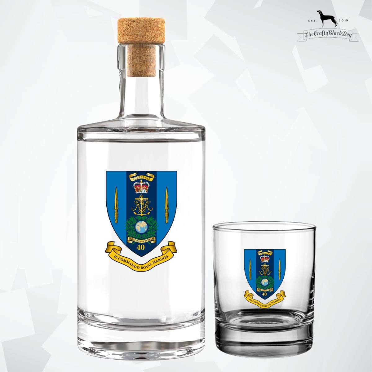 40 Cdo Royal Marines - Fill Your Own Spirit Bottle