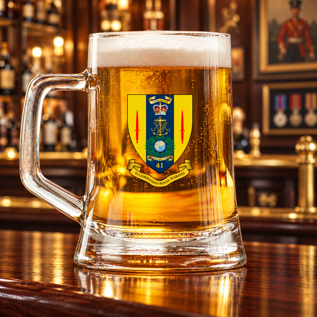 41 Commando RM - Tankard | The Crafty Black Dog
