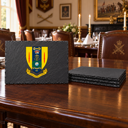 41 Commando RM - Slate Placemat & Coaster Set | The Crafty Black Dog — Slate_Placemat_Set_4_Military_Dining_Smart_Object copy