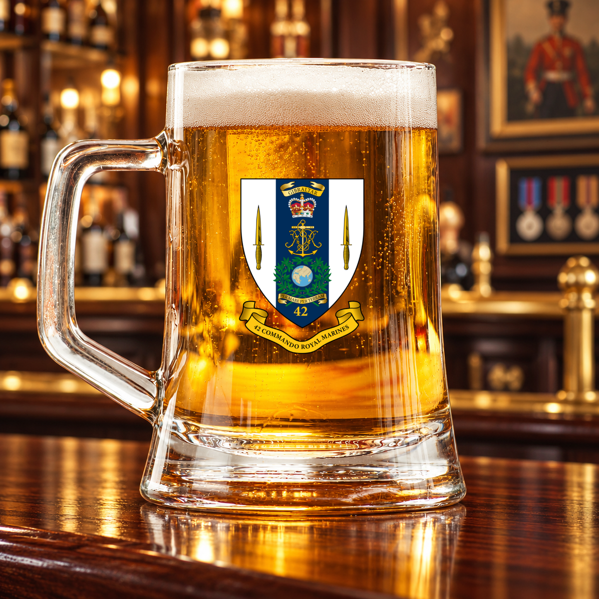 42 Commando RM - Tankard | The Crafty Black Dog