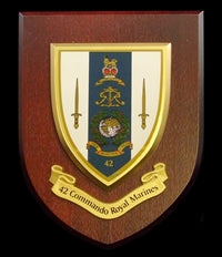 42 Commando RM - Wall Shield Plaque | MOD Licensed Seller | Regimental