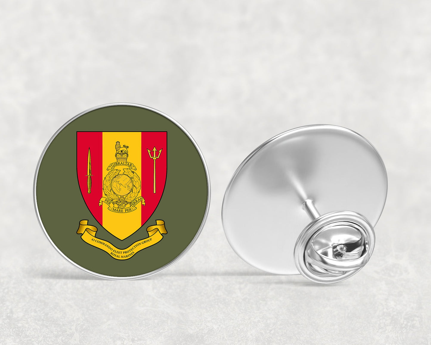 43 Commando FPG RM - Lapel Pin
