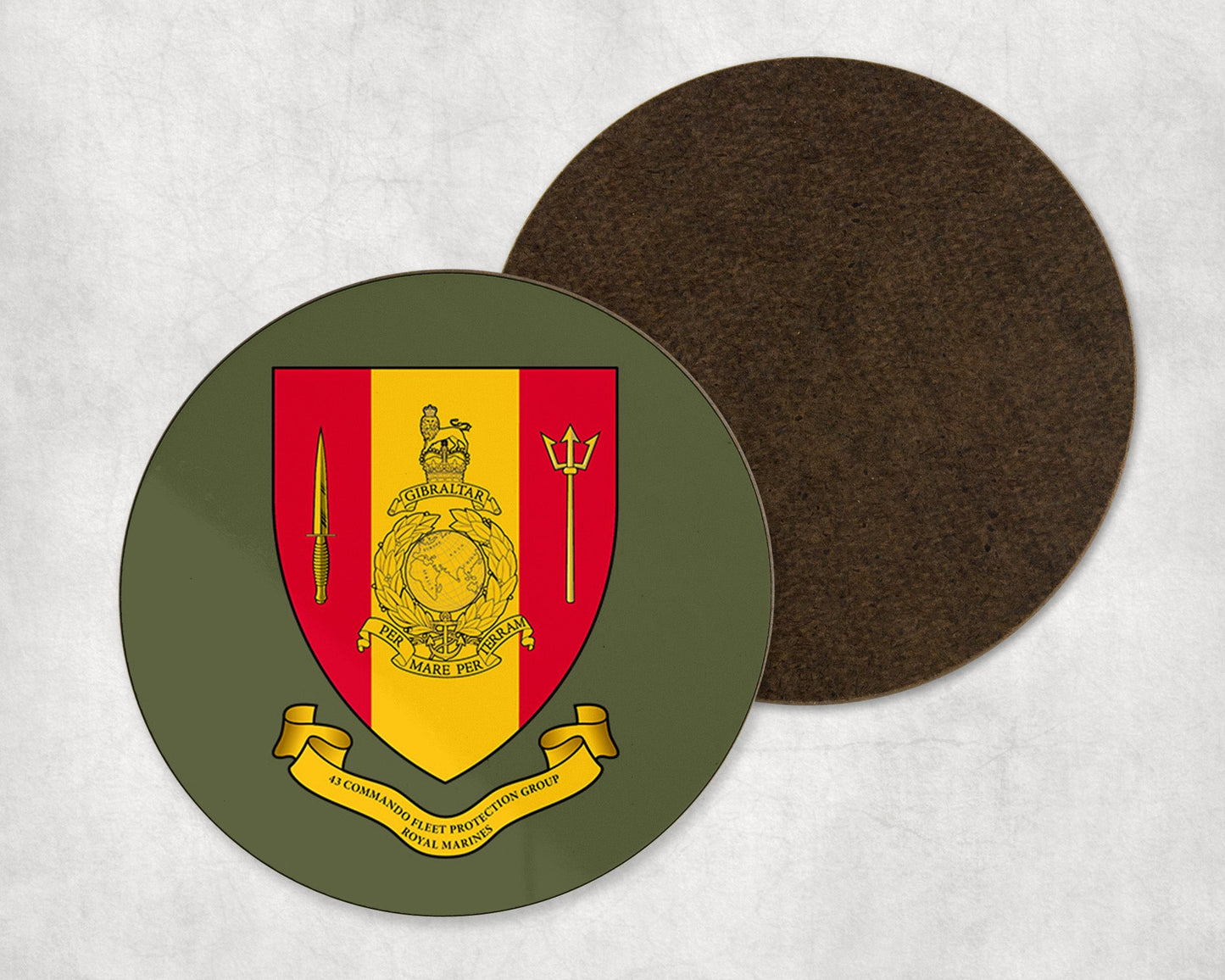 43 Commando FPG RM - Round Coaster
