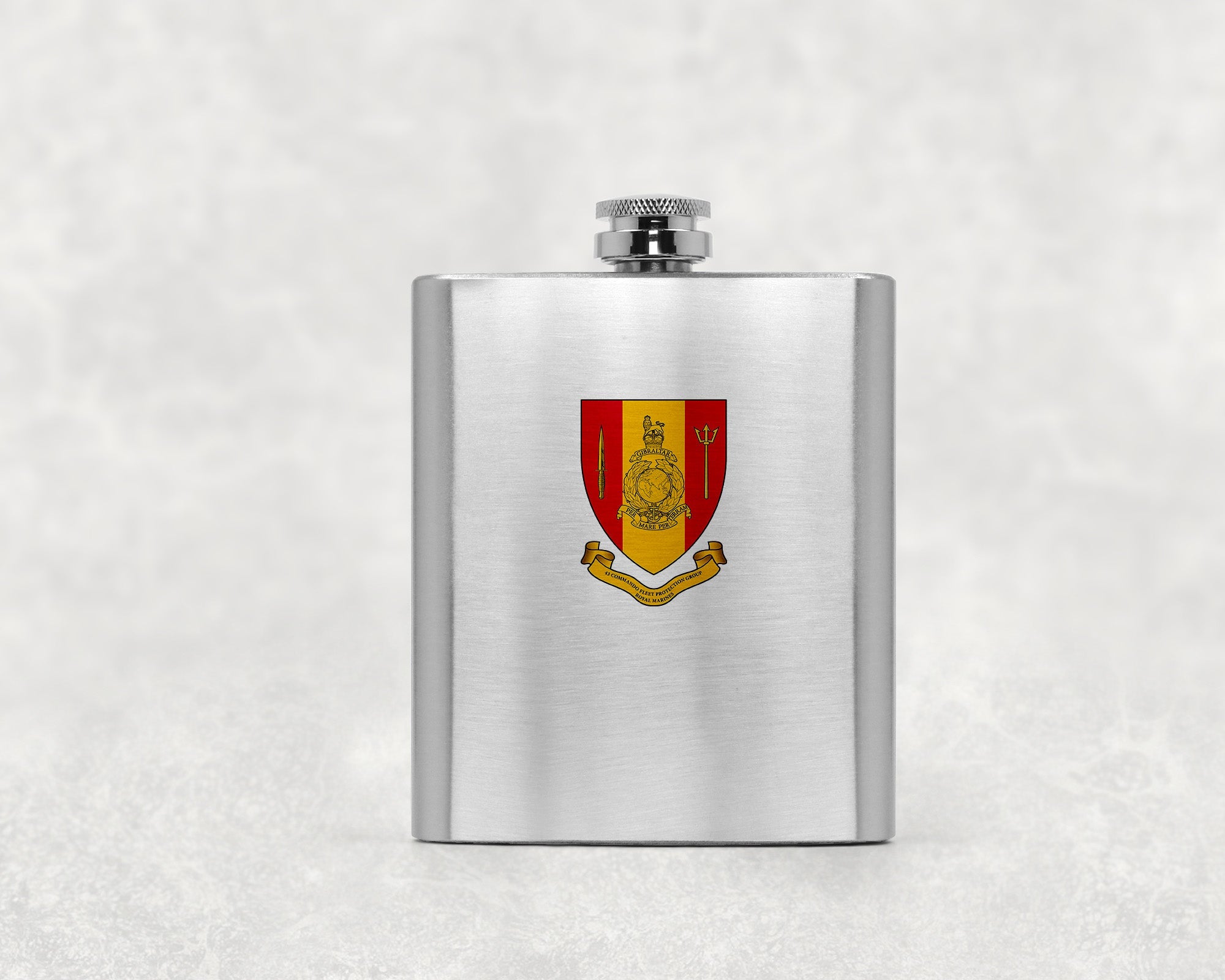 43 Commando RM - HIP FLASK – The Crafty Black Dog