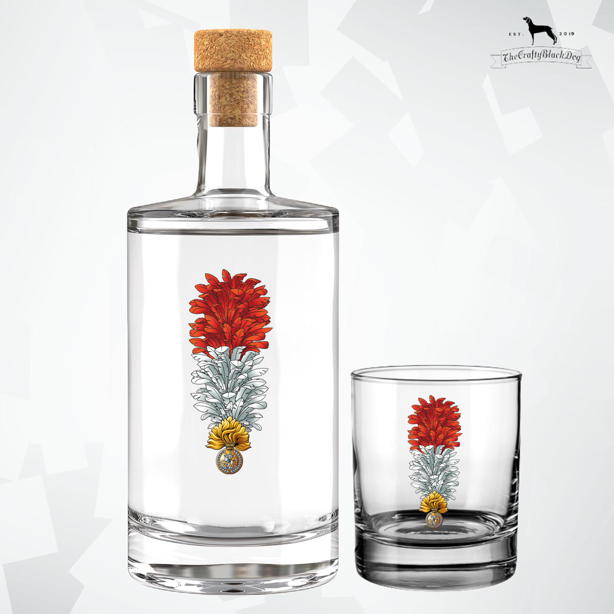 Royal Regiment of Fusiliers - Fill Your Own Spirit Bottle