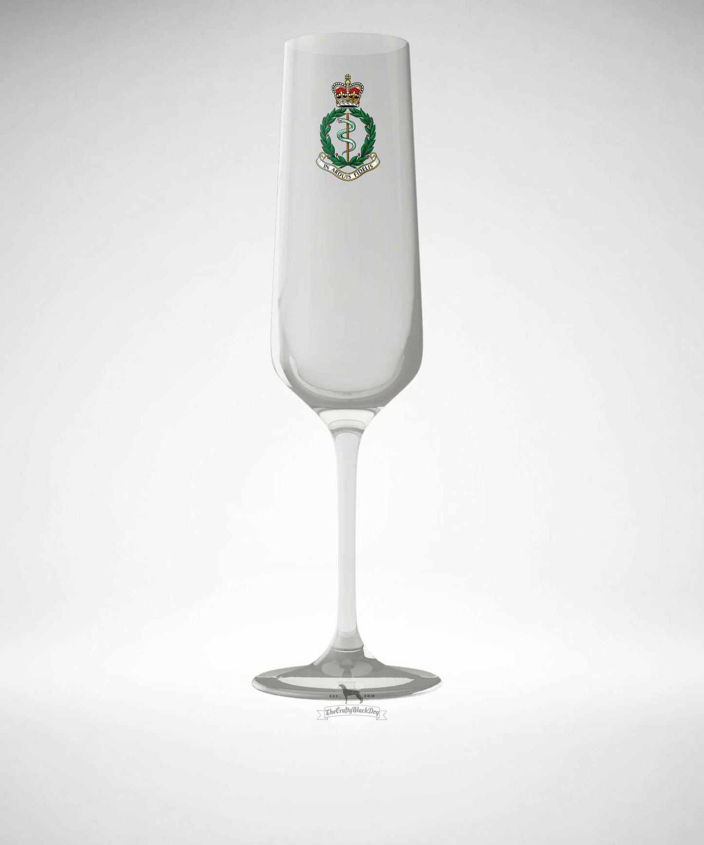 Royal Army Medical Corps - Champagne/Prosecco Flute