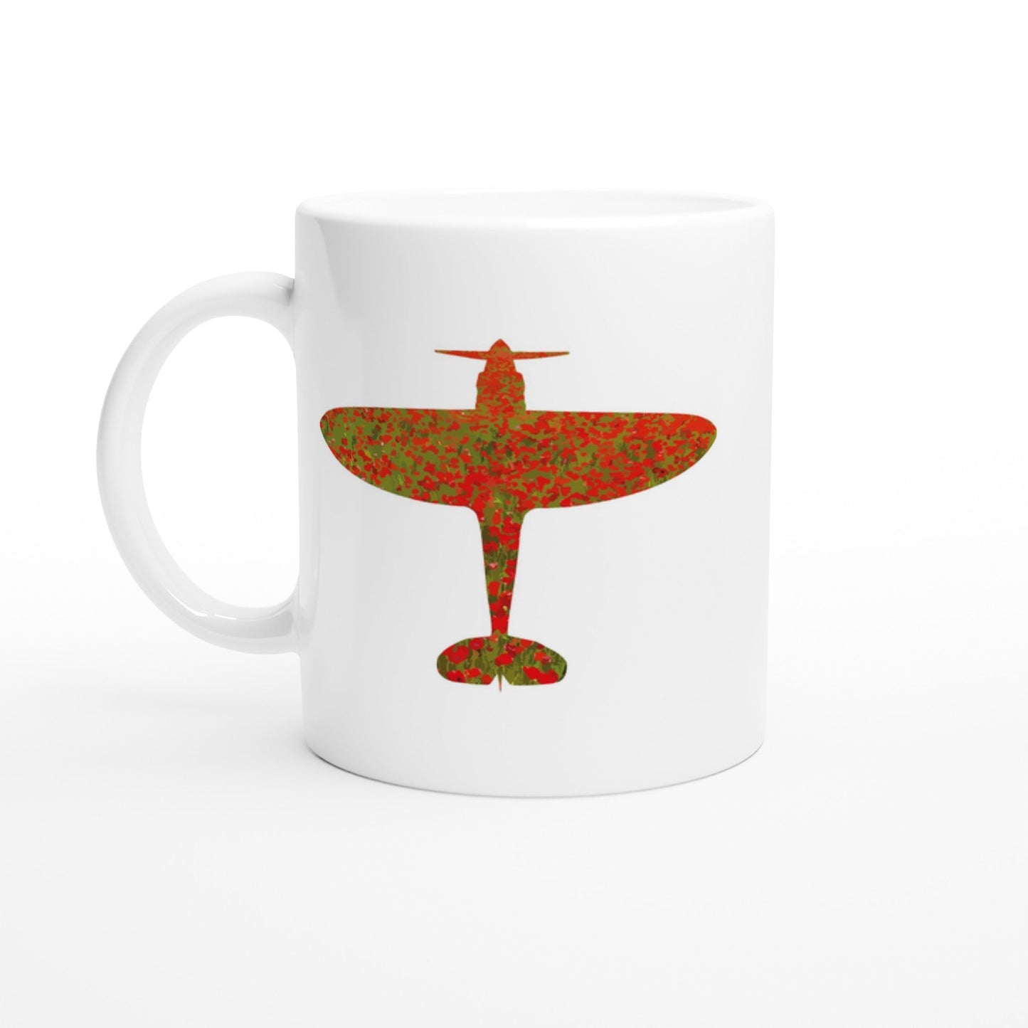 Spitfire Poppy Mug - Gillian Jones