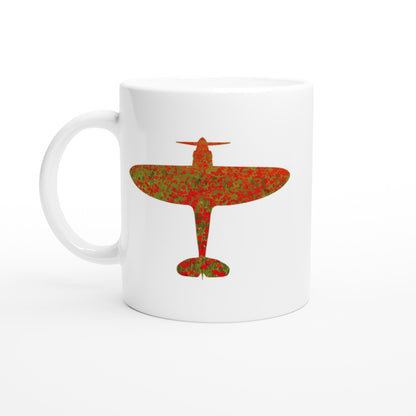 Spitfire Poppy Mug - Gillian Jones
