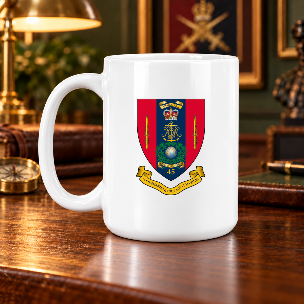 45 Commando RM - 15oz Mug | The Crafty Black Dog