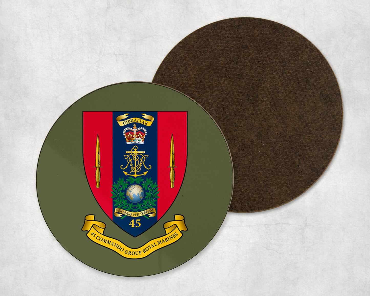45 Commando RM - Round Coaster