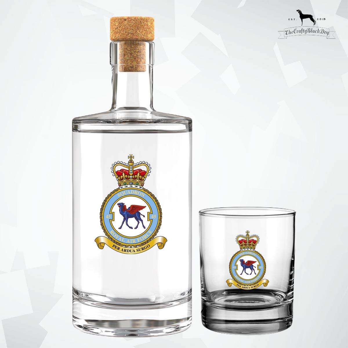 45 Squadron RAF - Fill Your Own Spirit Bottle