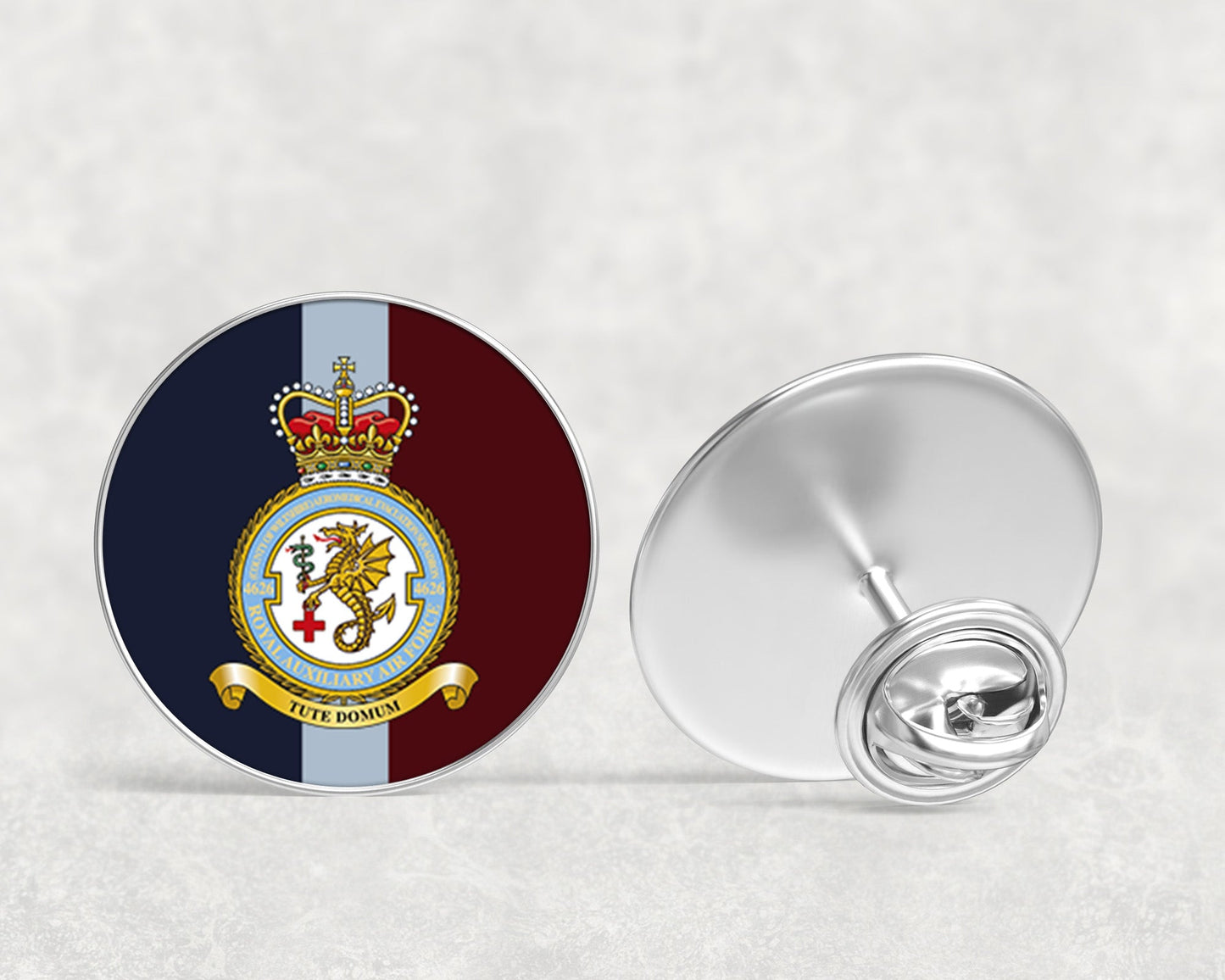 4626 (County of Wiltshire) Aeromedical Evacuation SQN RAuxAF - Lapel Pin