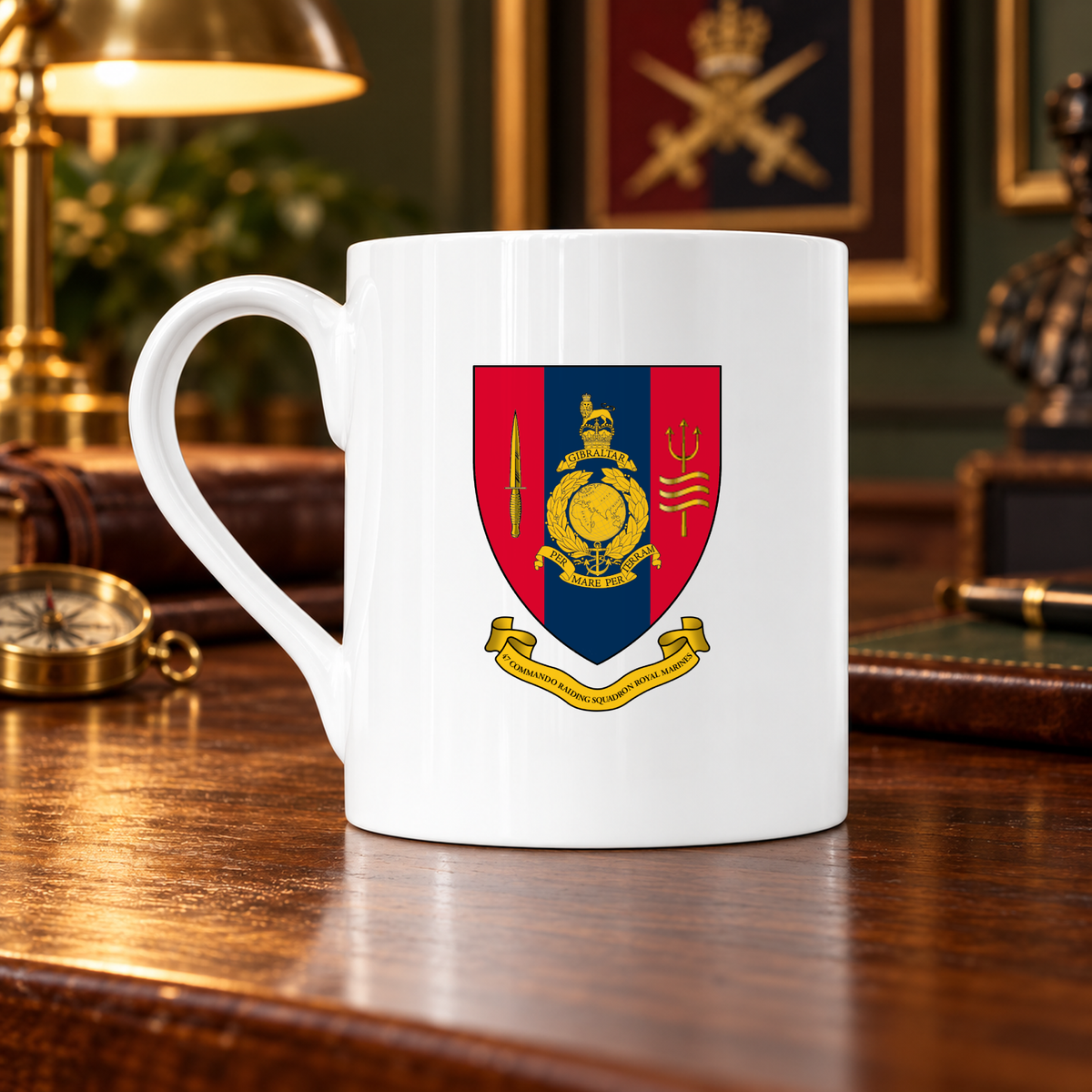 47 Commando RM - Bone China Mug | The Crafty Black Dog
