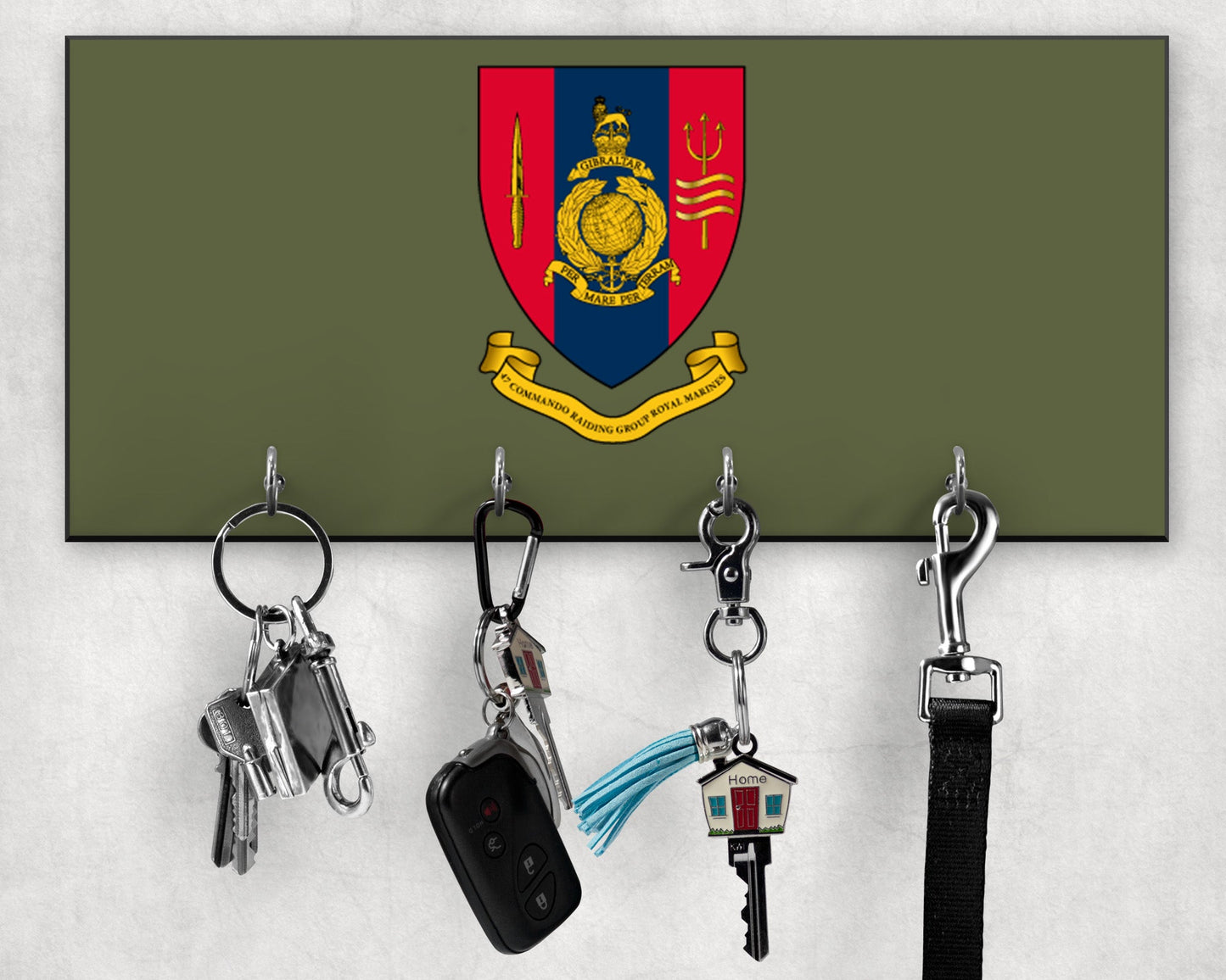 47 Commando RM  - Wooden Key/Beret Hook