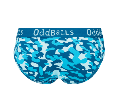 OddBalls - Blue Commando - Ladies Briefs