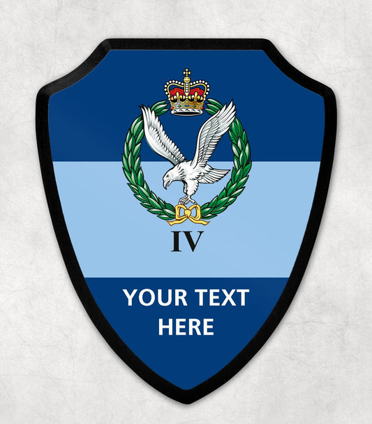 Army Air Corps - 4 Regiment - Printed Wall Shield