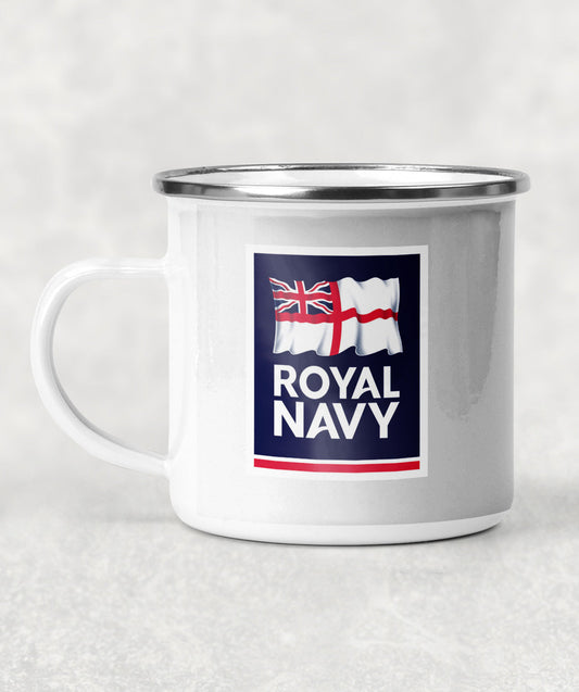 Royal Navy - Enamel Mug