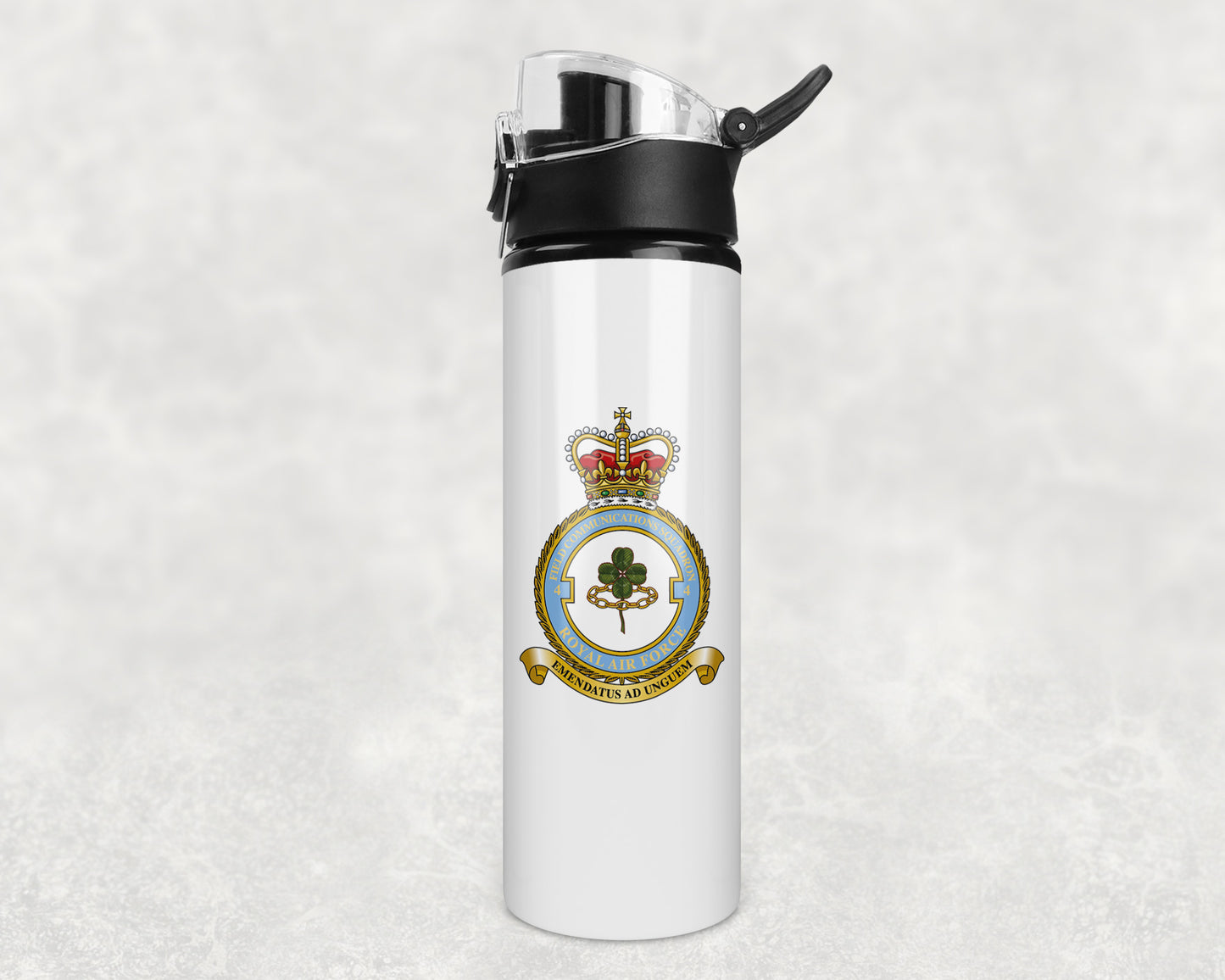 4 Field Communications Squadron RAF - Flip Top Water Bottle