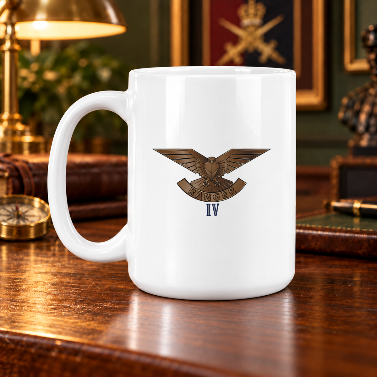 4th Battalion, The Ranger Regiment (4 RANGER) - 15oz Mug | The Crafty Black Dog