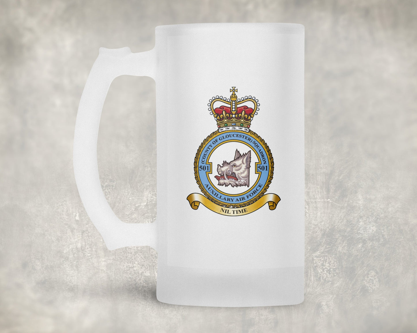 501 (County of Gloucester) SQN - Frosted Stein