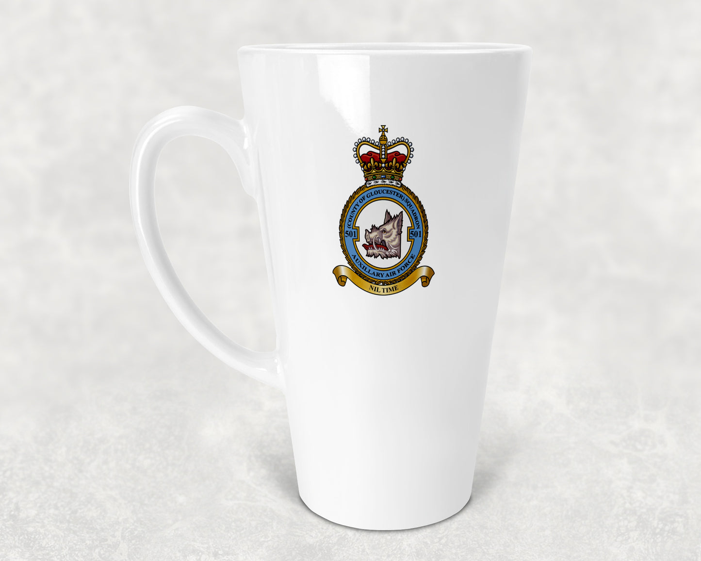 501 (County of Gloucester) SQN - Latte Mug 17oz
