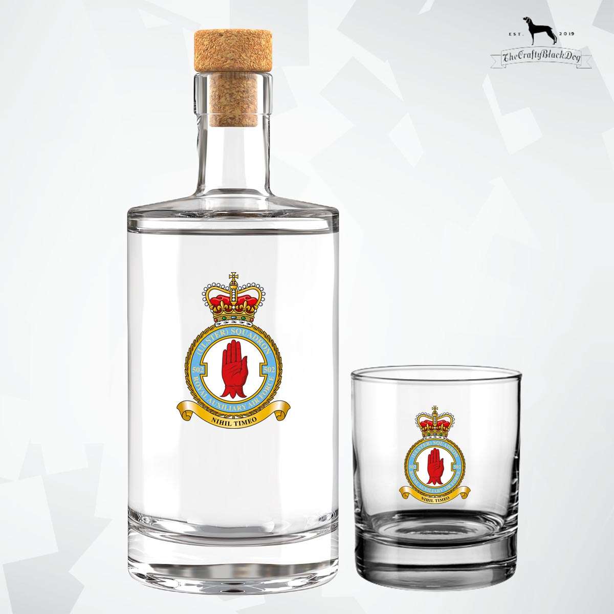 502 (Ulster) Sqn - Fill Your Own Spirit Bottle