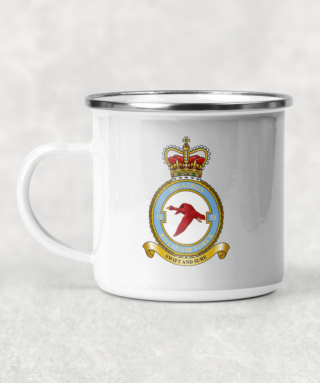 51 Squadron RAF - Enamel Mug