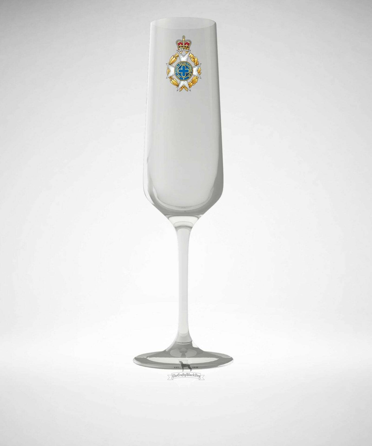 Royal Army Chaplains' Department - Champagne/Prosecco Flute