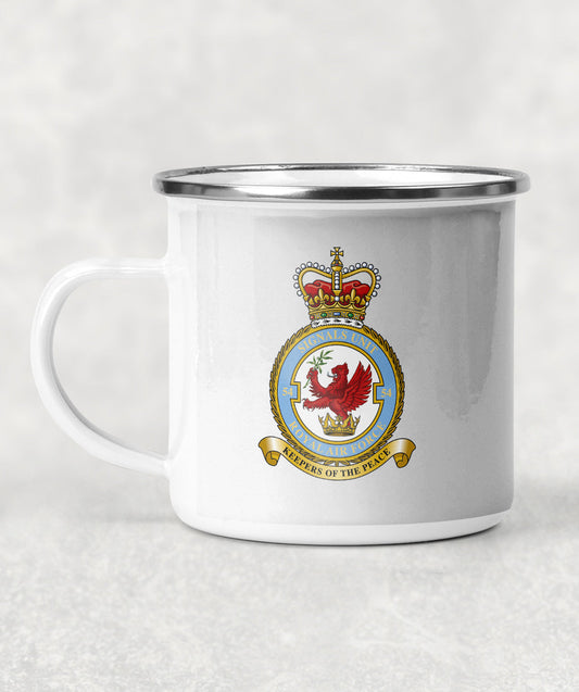 54 Signals Unit RAF - Enamel Mug