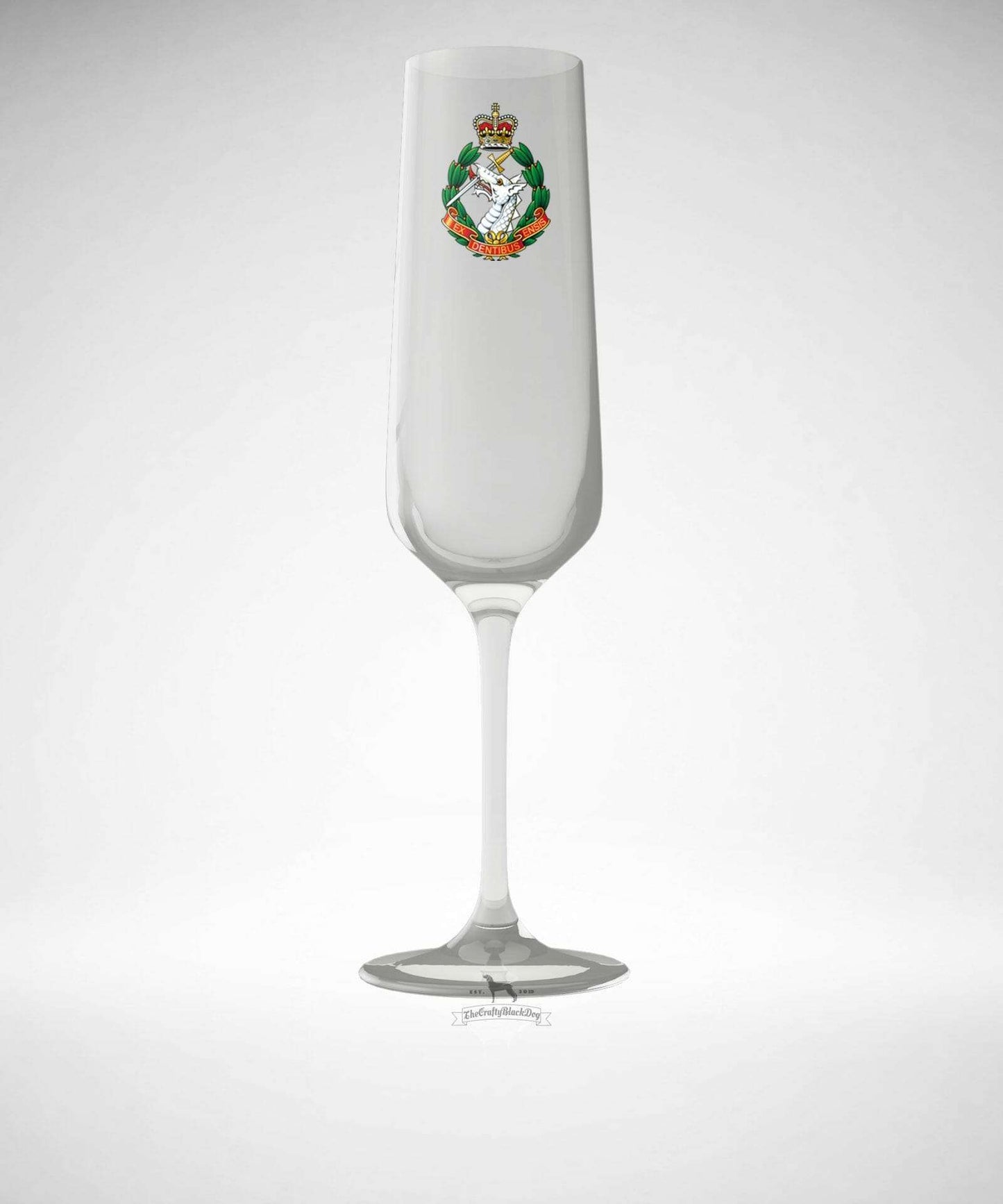 Royal Army Dental Corps - Champagne/Prosecco Flute