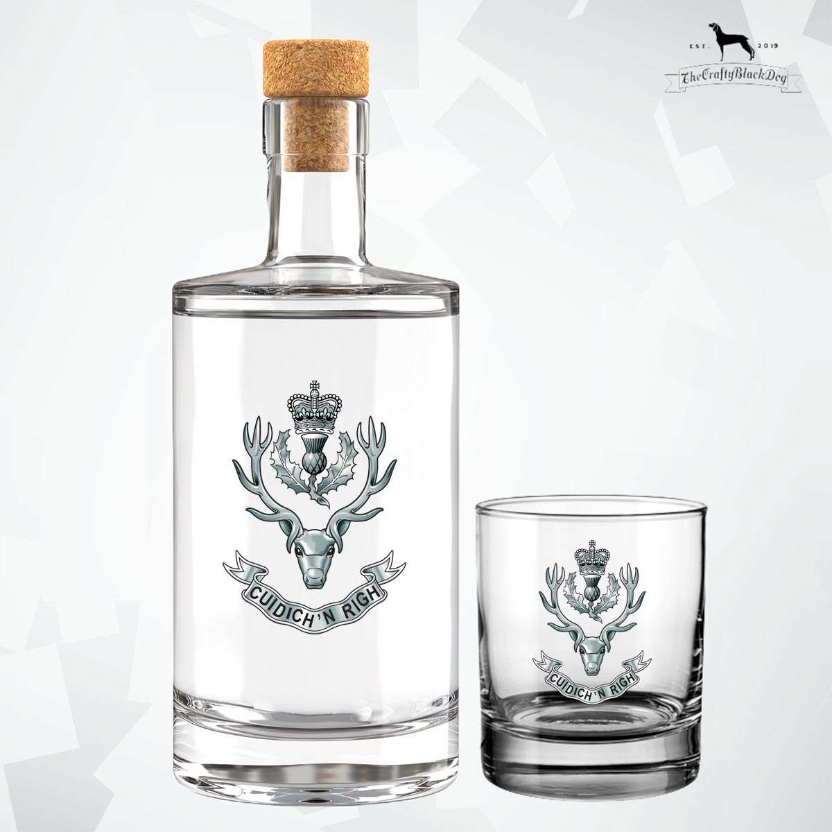 Queen's Own Highlanders - Fill Your Own Spirit Bottle