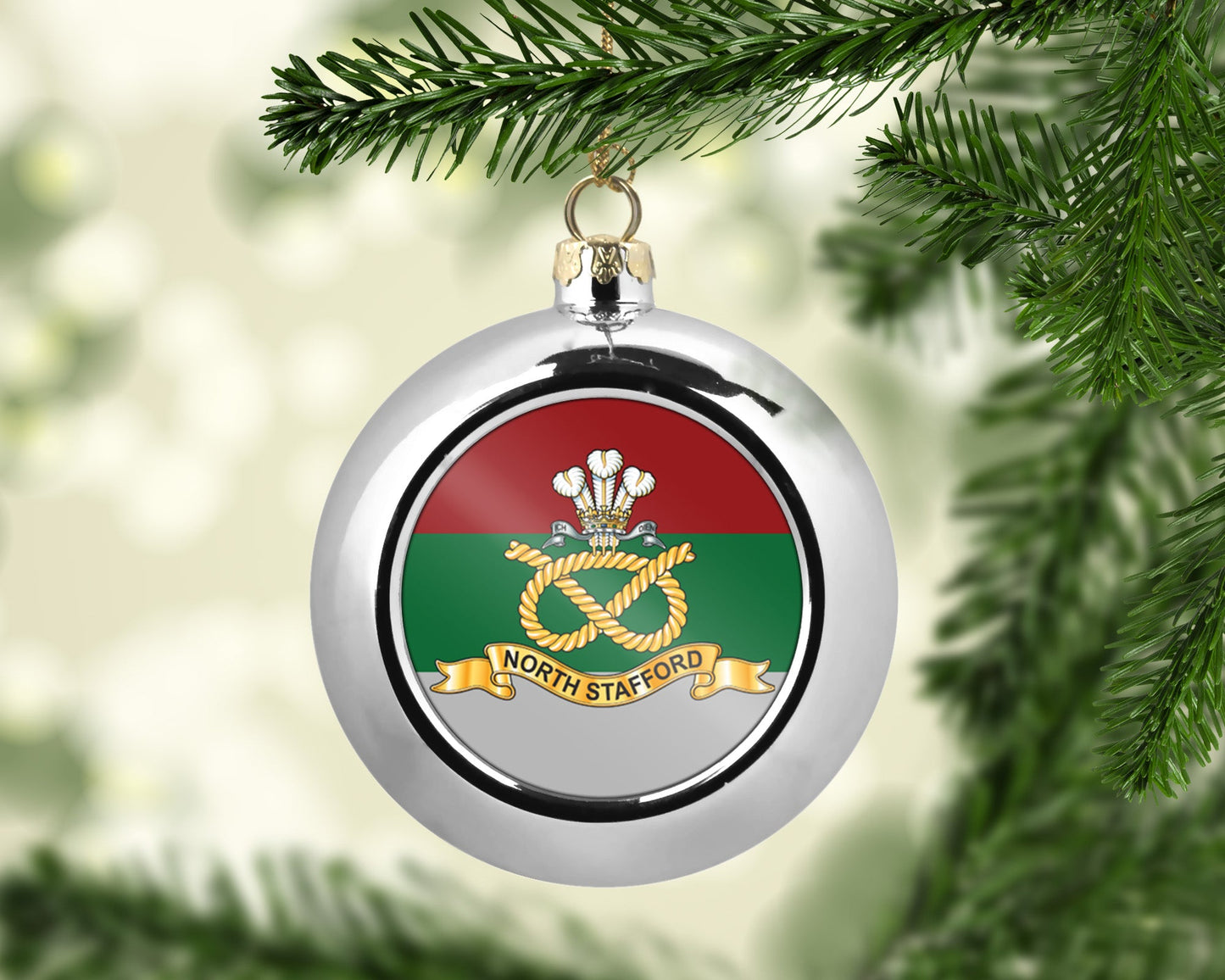 North Staffordshire Regiment - Bauble