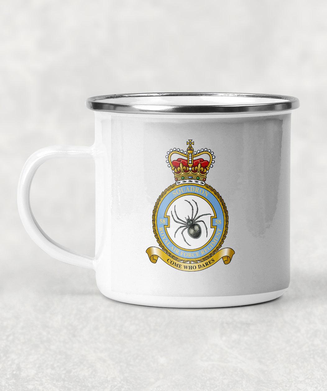 58 Sqn RAF Regiment - Enamel Mug