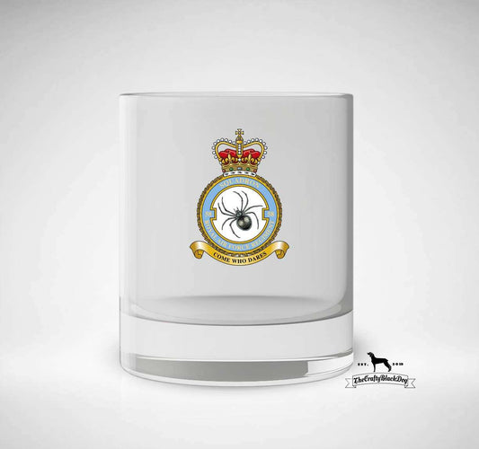 58 Sqn RAF Regiment - Whiskey/Spirit Glass