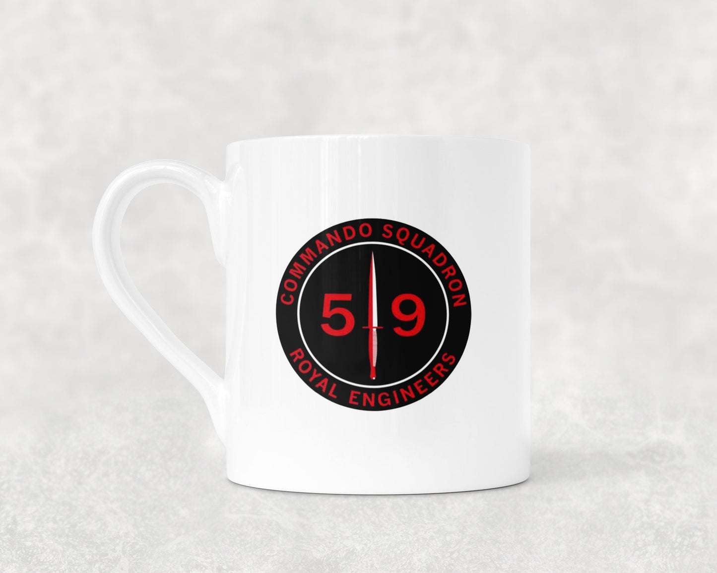 59 Commando RE - Bone China Mug
