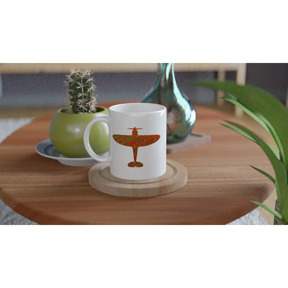 Spitfire Poppy Mug - Gillian Jones