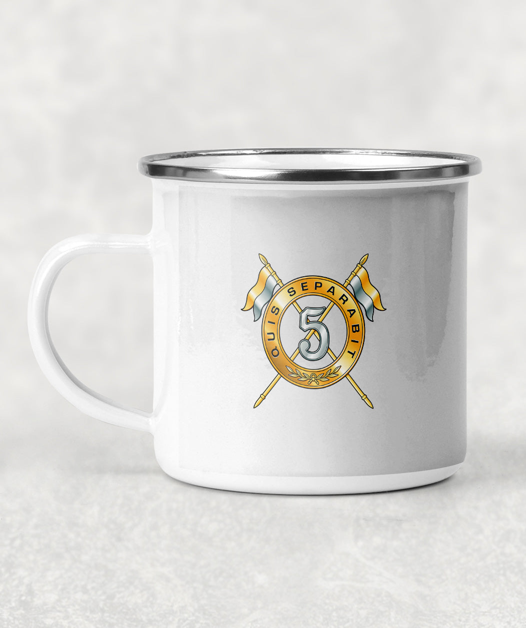 5th Royal Irish Lancers - Enamel Mug