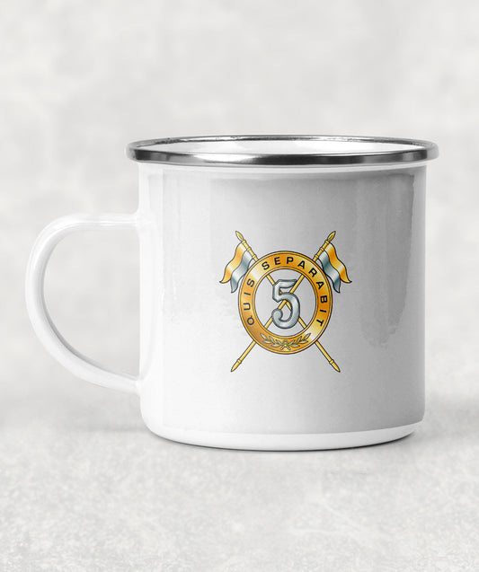 5th Royal Irish Lancers - Enamel Mug
