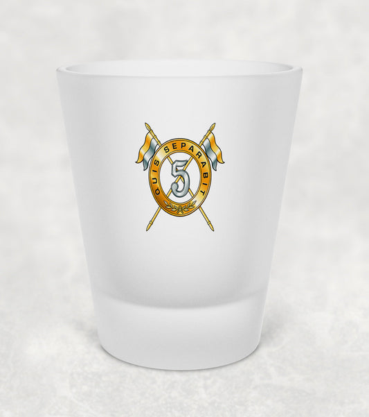 5th Royal Irish Lancers - Shot Glass