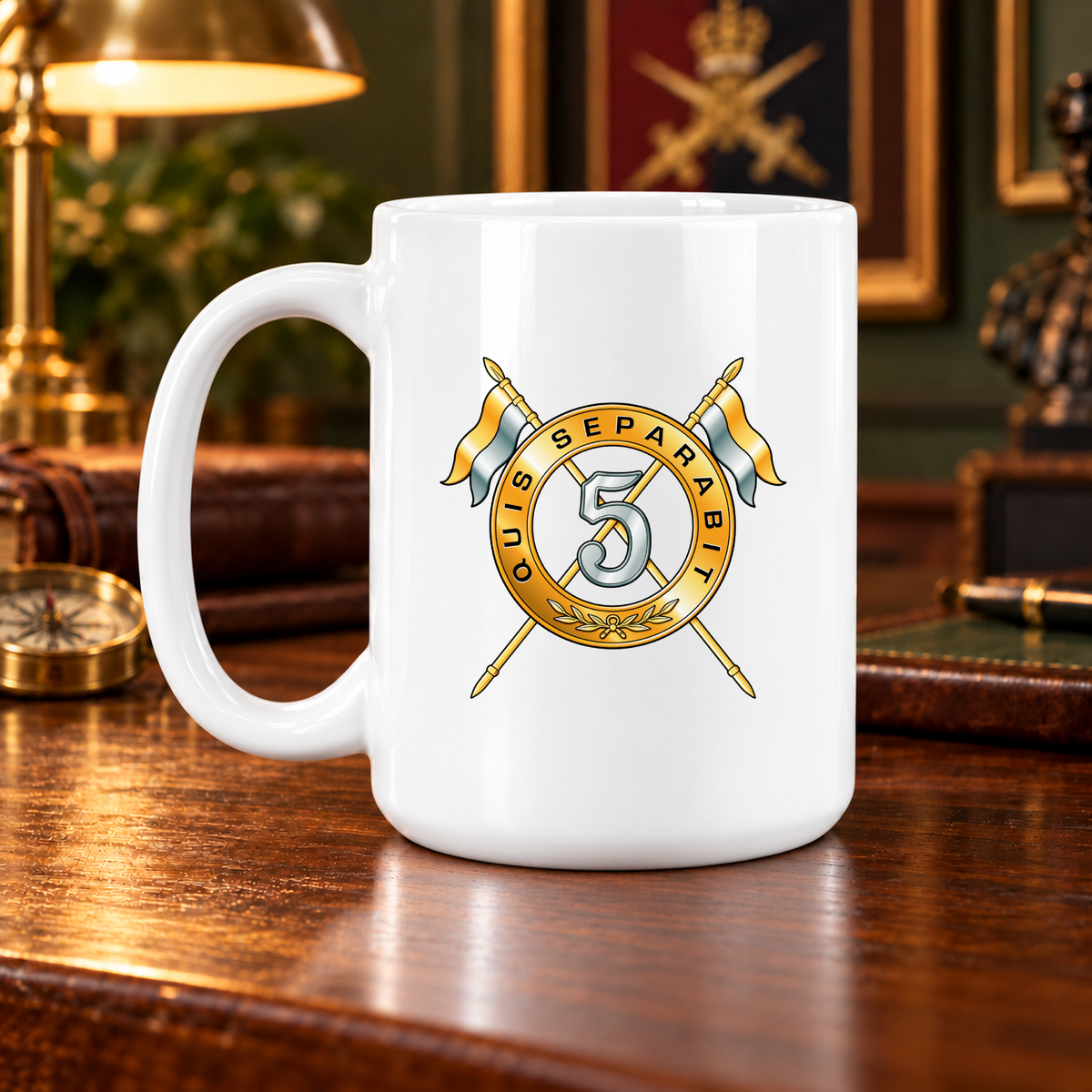 5th Royal Irish Lancers - 15oz Mug | The Crafty Black Dog