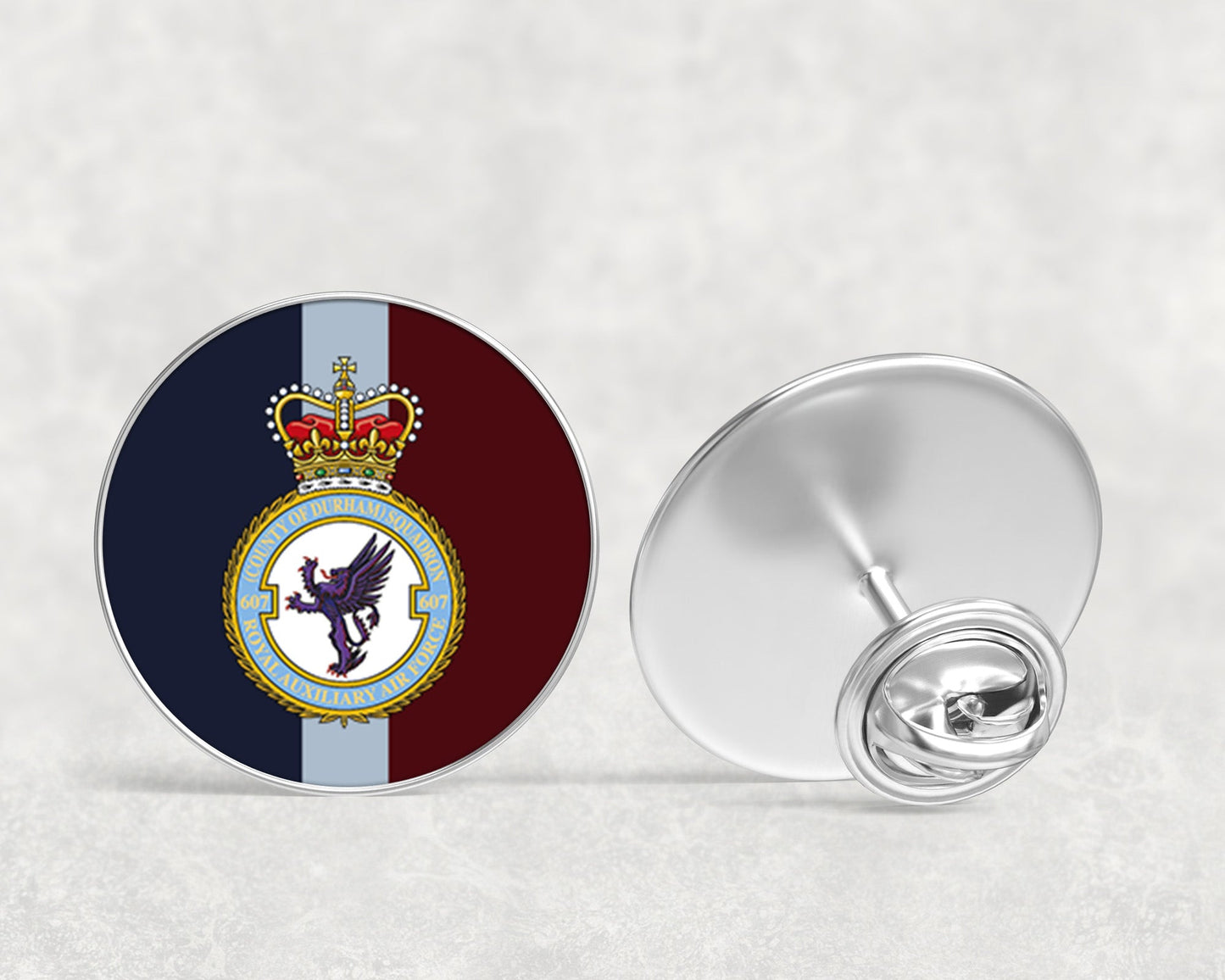 607 (County of Durham) SQN RAuxAF - Lapel Pin