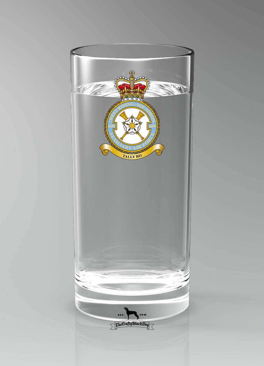 609 (West Riding) SQN RAuxAF - Straight Gin/Mixer/Water Glass