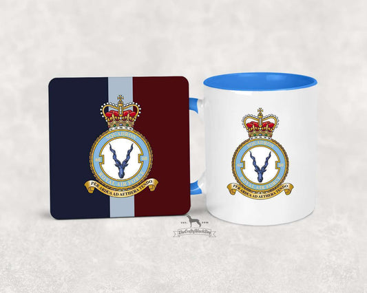 60 SQUADRON RAF - MUG and COASTER SET