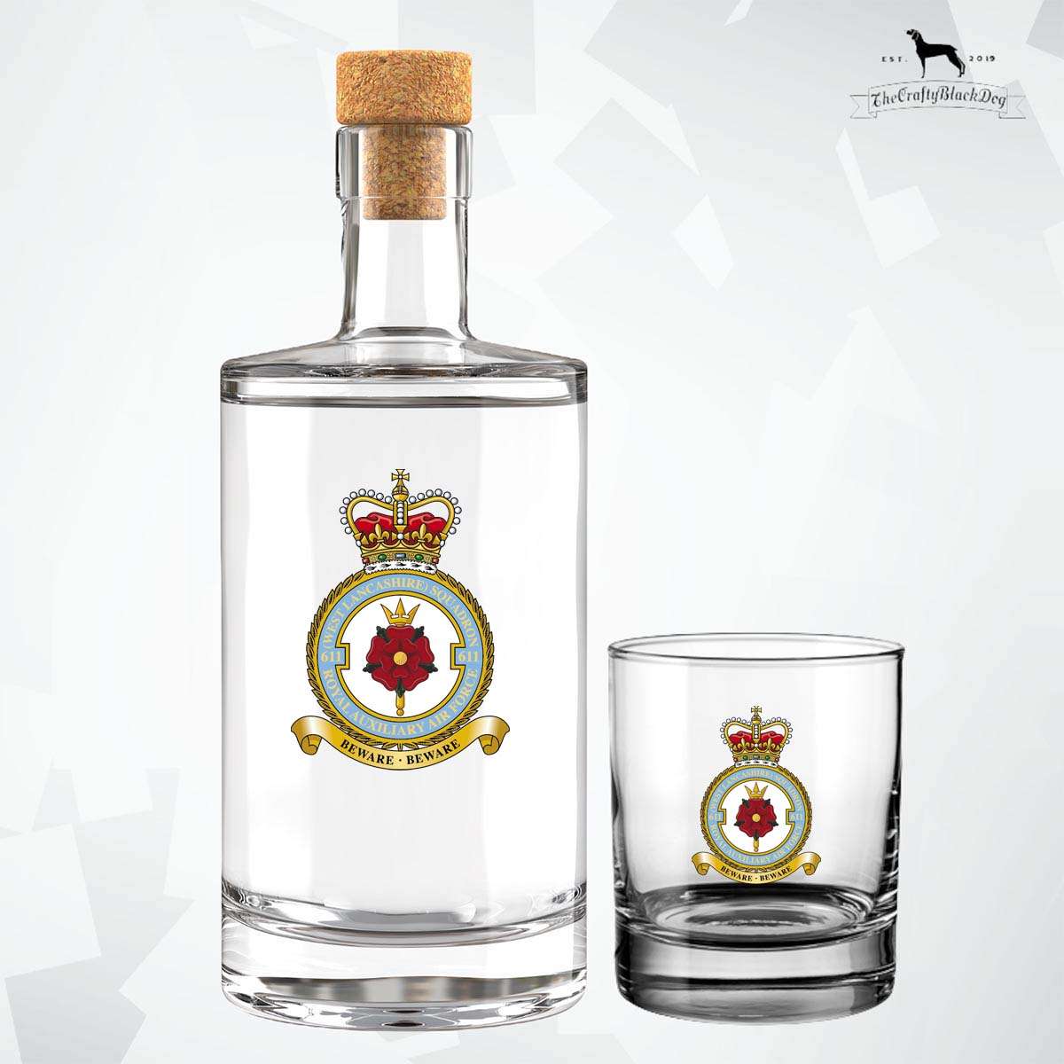 611 (West Lancashire) SQN RAuxAF - Fill Your Own Spirit Bottle