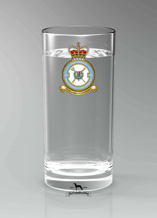 612 SQN AuxAF - Straight Gin/Mixer/Water Glass