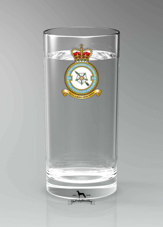 616 (South Yorkshire) SQN RAuxAF - Straight Gin/Mixer/Water Glass