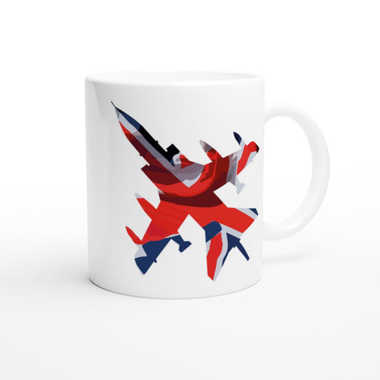 Tornado GR4 Union Flag Mug - Gillian Jones