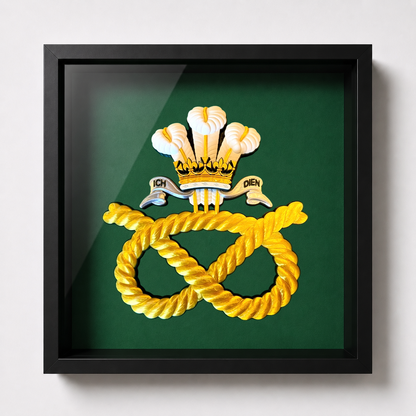 Staffordshire Regiment Cap Badge Display Frame | Officially Licensed
