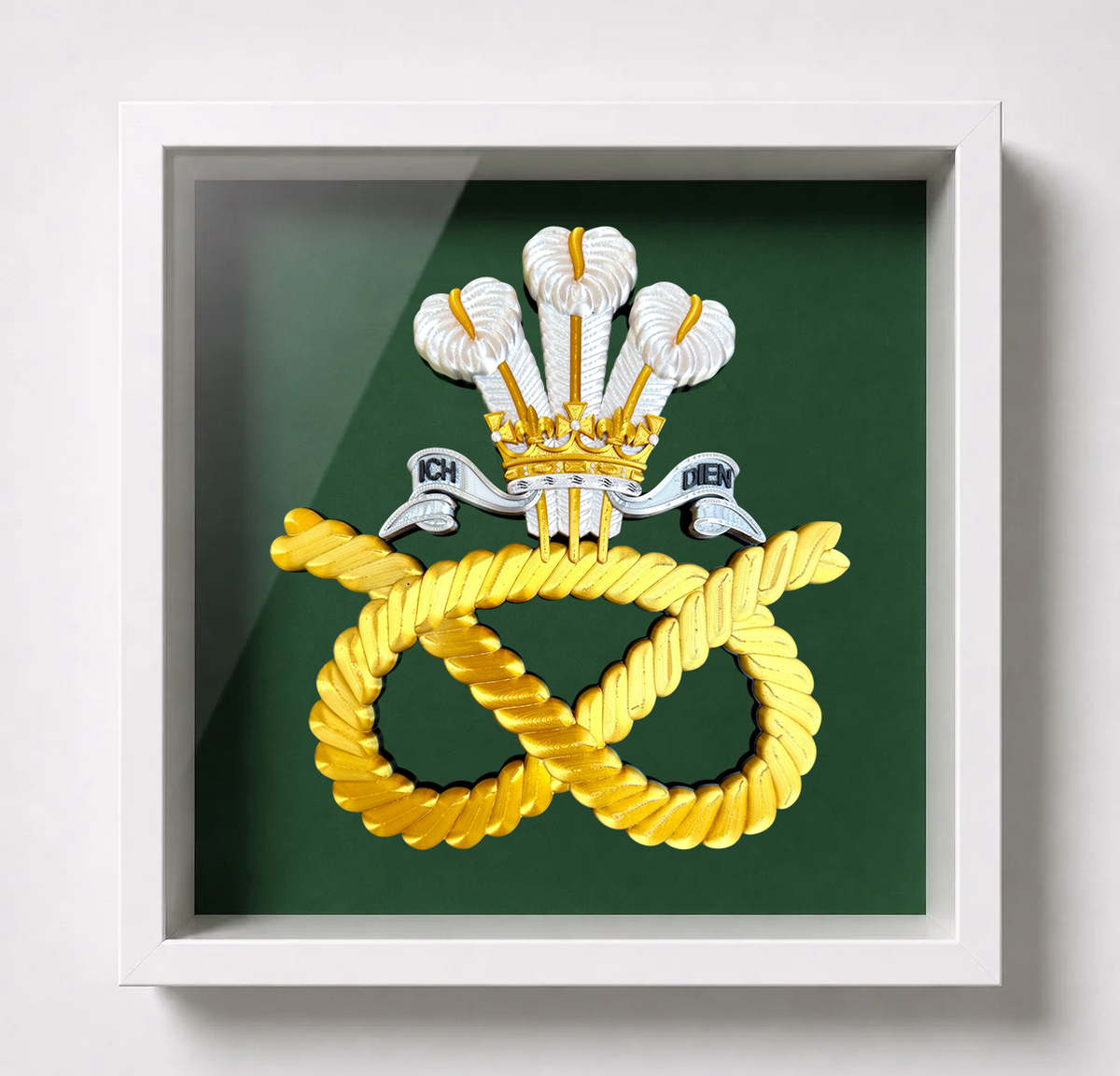 Staffordshire Regiment Cap Badge Display Frame | Officially Licensed