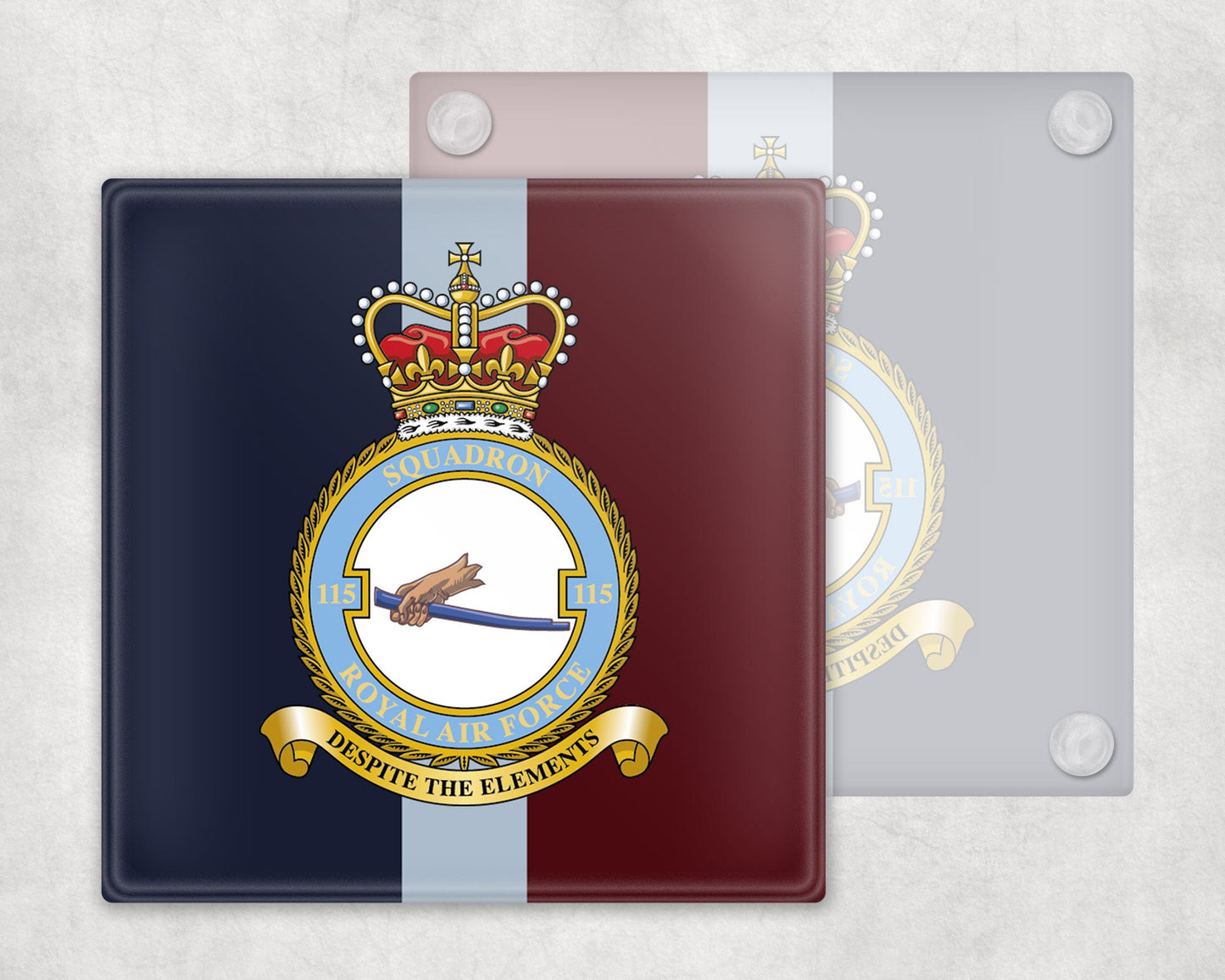 115 Squadron RAF - Glass Coaster